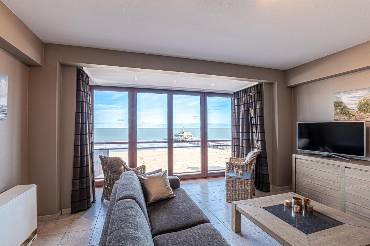 Appartement Blankenberge Zeedijk Aan De Pier Bagian luar foto