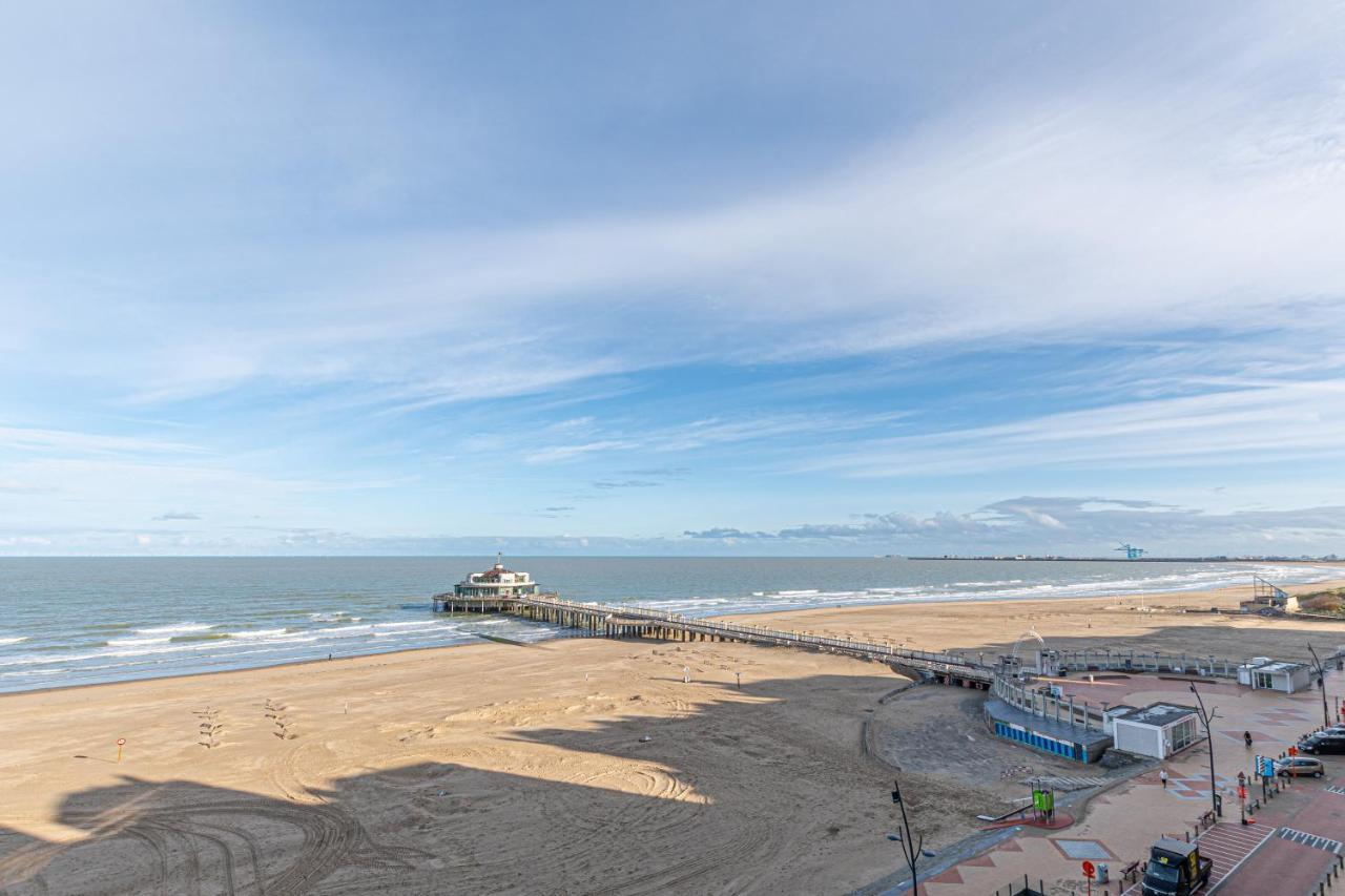 Appartement Blankenberge Zeedijk Aan De Pier Bagian luar foto