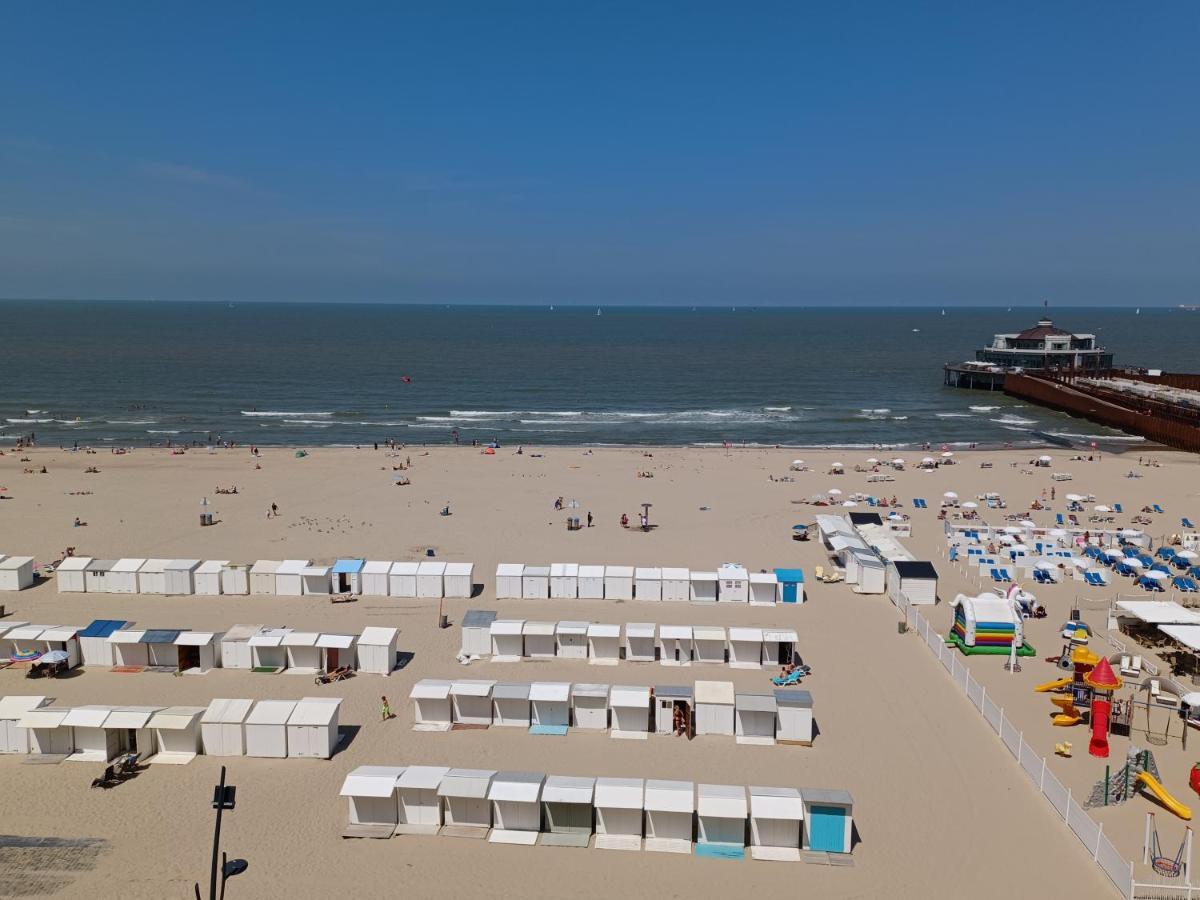 Appartement Blankenberge Zeedijk Aan De Pier Bagian luar foto