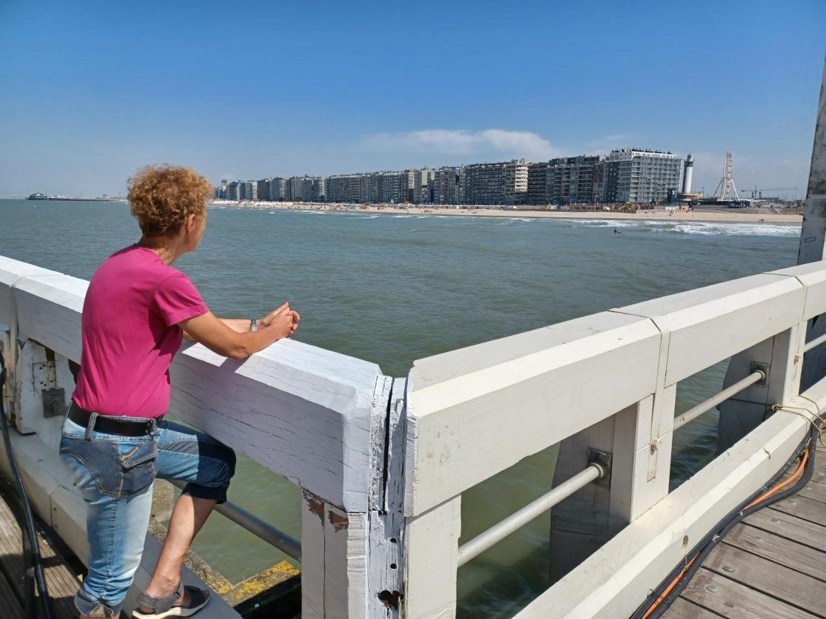 Appartement Blankenberge Zeedijk Aan De Pier Bagian luar foto