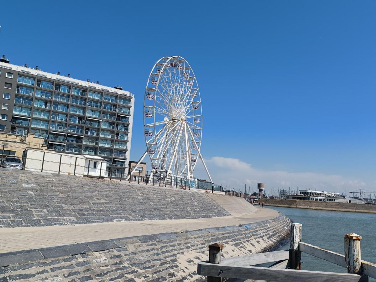 Appartement Blankenberge Zeedijk Aan De Pier Bagian luar foto